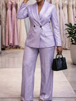 Urban Flash Plain Shawl Collar Blazer