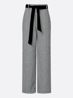 Urban Herringbone Overall Bib Pants