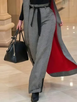 Urban Herringbone Overall Bib Pants