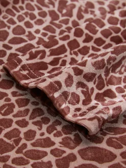 Urban Leopard Turtleneck T-shirt