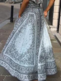 Urban Loose Maxi Skirt