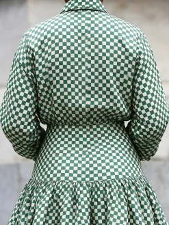 Urban Plaid Shirt Collar Shirt