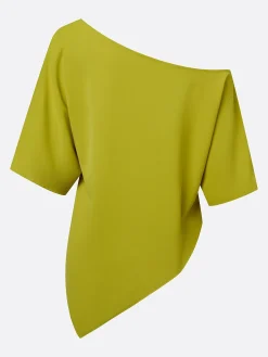 Urban Plain Buttoned Blouse