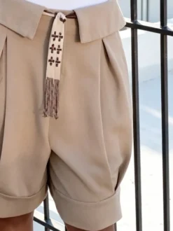 Urban Plain Harem Pants Shorts