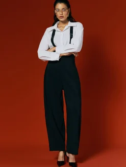 Urban Plain Overall Bib Pants