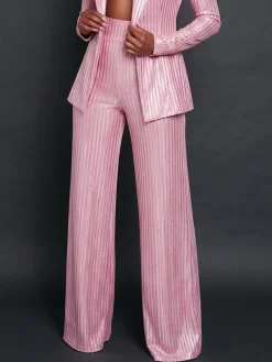 Urban Plain Straight Pants