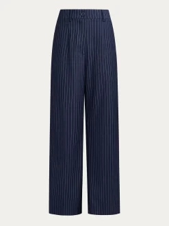 Urban Striped Fashion Wide Leg Pants