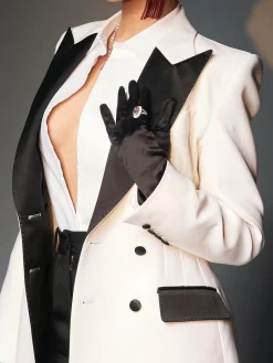 Urban Tuxedo Color Block Lapel Collar Blazer