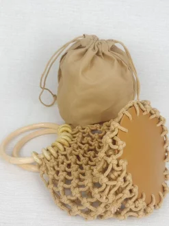 Vacation Clutch Straw Bag