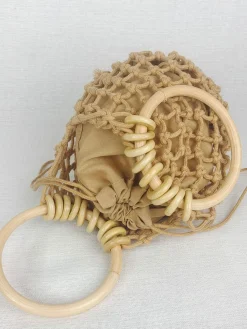 Vacation Clutch Straw Bag