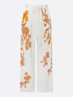 Vacation Floral Fashion Pants