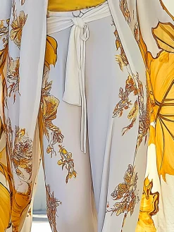 Vacation Floral Fashion Pants